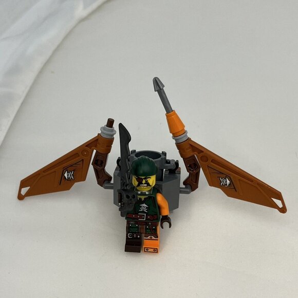 Lego Ninjago 70600 Ninja Bike Chase Pirate Flyer Kai’s Bike Incomplete 1 Minifig - Picture 2 of 16